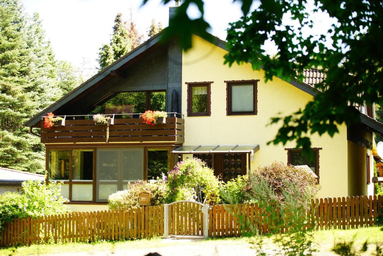 Ferienwohnung Im Wald Mit Kamin บัดฮาร์ซบวร์ก ภายนอก รูปภาพ