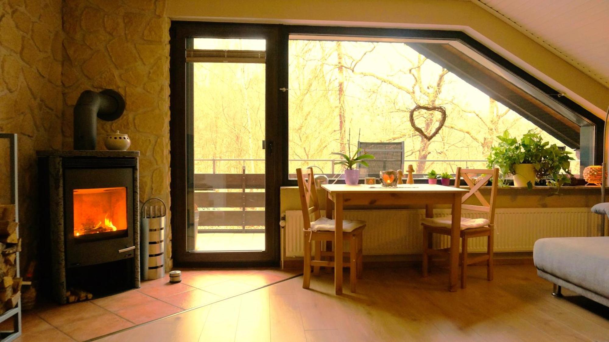 Ferienwohnung Im Wald Mit Kamin บัดฮาร์ซบวร์ก ภายนอก รูปภาพ