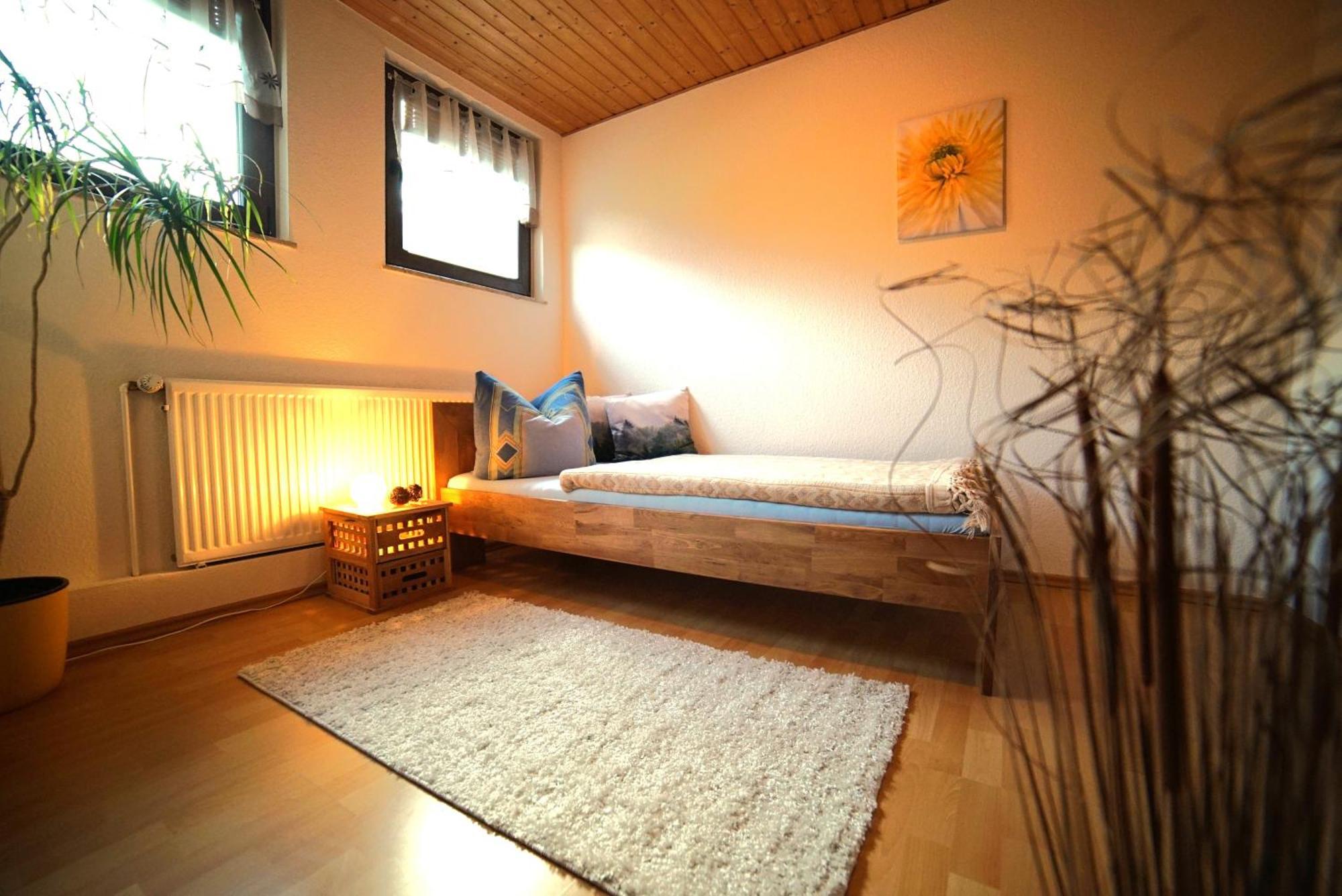 Ferienwohnung Im Wald Mit Kamin บัดฮาร์ซบวร์ก ภายนอก รูปภาพ