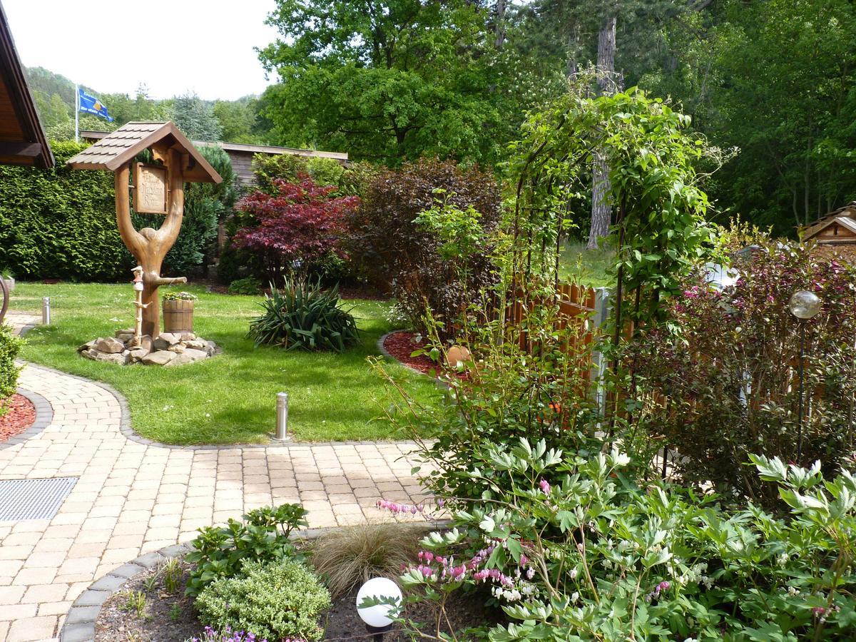 Ferienwohnung Im Wald Mit Kamin บัดฮาร์ซบวร์ก ภายนอก รูปภาพ